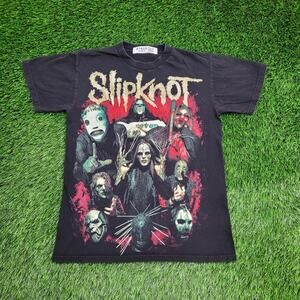 Slipknot Deathcore Band Shirt Small 18x24 Seven 2010